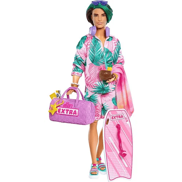 BARBIE EXTRA FLY MUÑECO KEN LOOK PLAYA 4