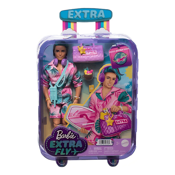 BARBIE EXTRA FLY MUÑECO KEN LOOK PLAYA 5