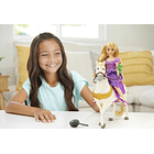 RAPUNZEL Y MAXIMUS DISNEY PRINCESS SET ORIGINAL 3