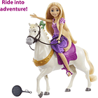 RAPUNZEL Y MAXIMUS DISNEY PRINCESS SET ORIGINAL 4