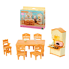 SET COMEDOR SYLVANIAN FAMILIES 5340 2