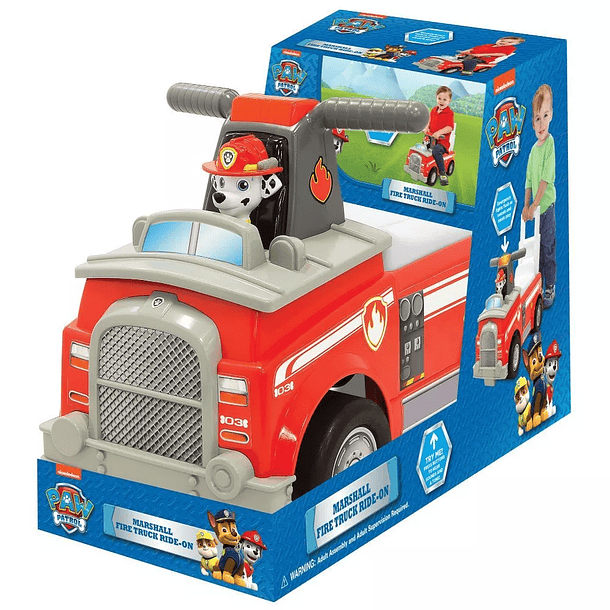 CORREPASILLOS PAW PATROL CAMIÓN DE BOMBEROS DE MARSHALL 5