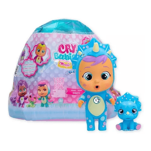 CRY BABIES ICY WORLD DINOS - MODELO ALEATORIO