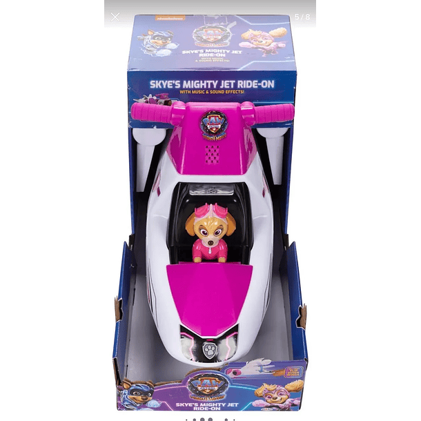 CORREPASILLOS SKYE MIGHTY JET RIDE-ON PAW PATROL SONIDO 3