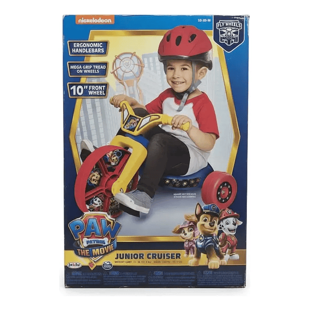 TRICICLO INFANTIL PAW PATROL JUNIOR CRUISER 7