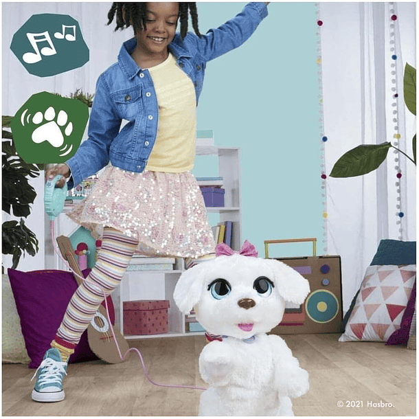 HASBRO FURREAL GOGO MY DANCING PUPPY INTERACTIVO +50 SONIDOS 3
