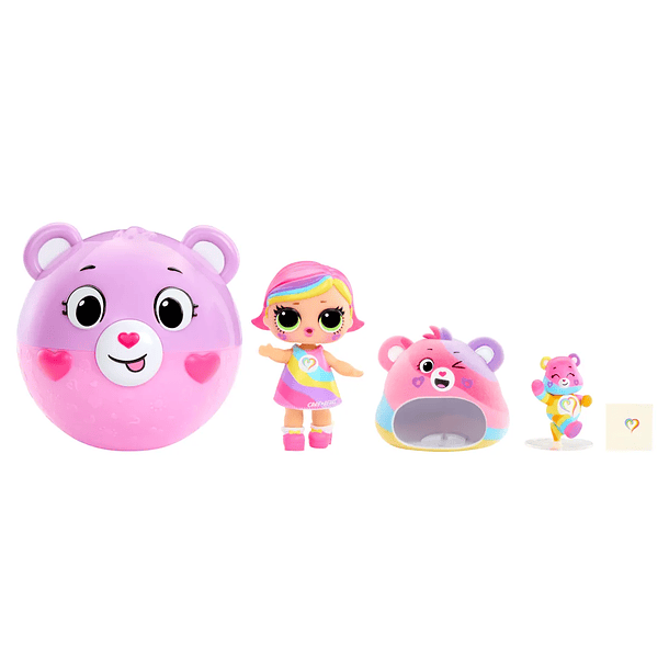 LOL SURPRISE CARE BEARS MUÑECA CON OSITO SORPRESA 4