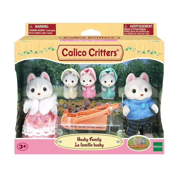 SYLVANIAN FAMILIES 5639 HUSKY FAMILY 5