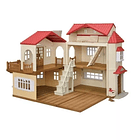 CASA CON LUCES Y ATICO SECRETO SYLVANIAN FAMILIES 5708 3