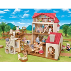 CASA CON LUCES Y ATICO SECRETO SYLVANIAN FAMILIES 5708 6