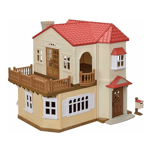 CASA CON LUCES Y ATICO SECRETO SYLVANIAN FAMILIES 5708 1