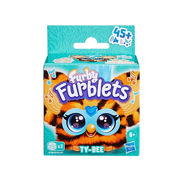 MINIAMIGO INTERACTIVO FURBY FURBLETS TY-BEE 4