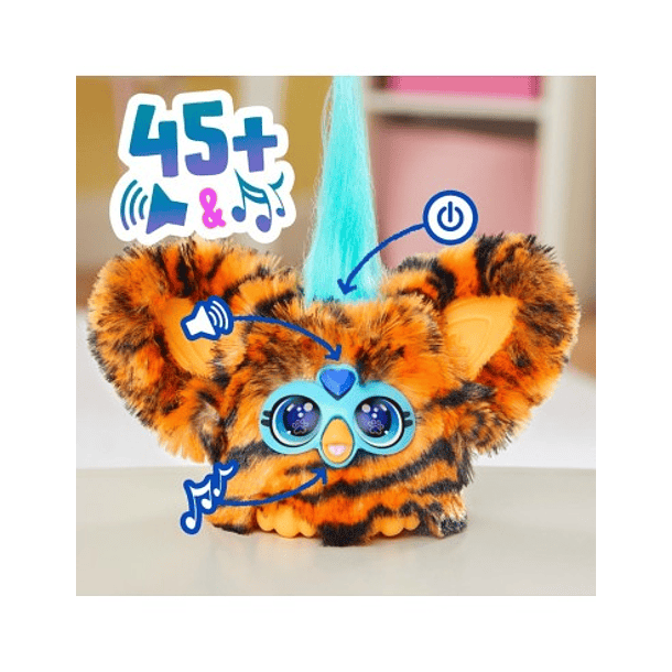 MINIAMIGO INTERACTIVO FURBY FURBLETS TY-BEE 5