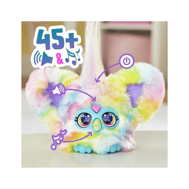 MINIAMIGO INTERACTIVO FURBY FURBLETS ZEE-BAH 4