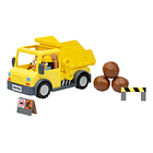 CAMIÓN CON PALANCA ACCESORIOS Y FIGURAS BLUEY AMARILLO 2