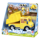 CAMIÓN CON PALANCA ACCESORIOS Y FIGURAS BLUEY AMARILLO 4