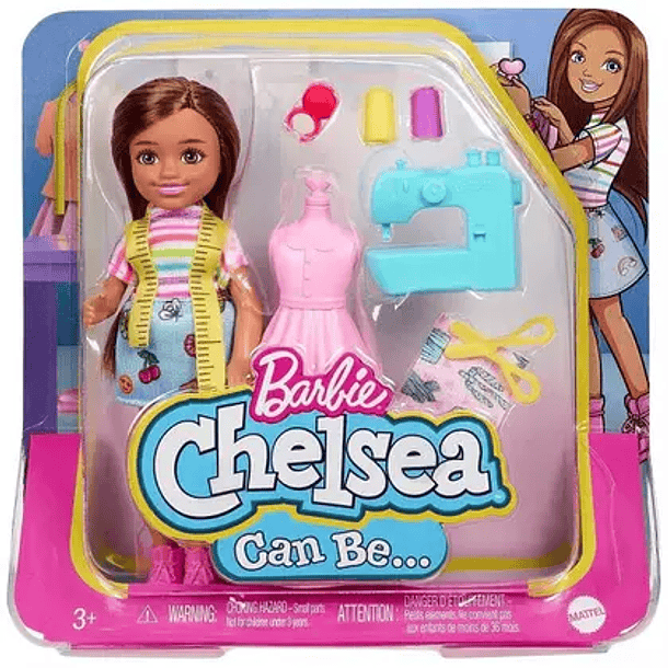 BARBIE CHELSEA CAN BE DISEÑADORA DE MODA 5