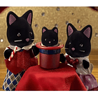 SYLVANIAN FAMILIES 5530 FAMILIA GATO MIDNIGHT CAT 5