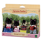 SYLVANIAN FAMILIES 5530 FAMILIA GATO MIDNIGHT CAT 6