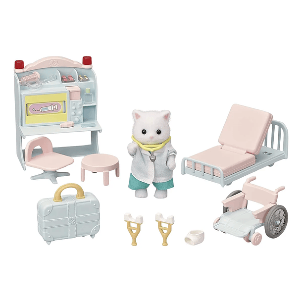 SET DOCTOR SYLVANIAN FAMILIES CON ACCESORIOS 1