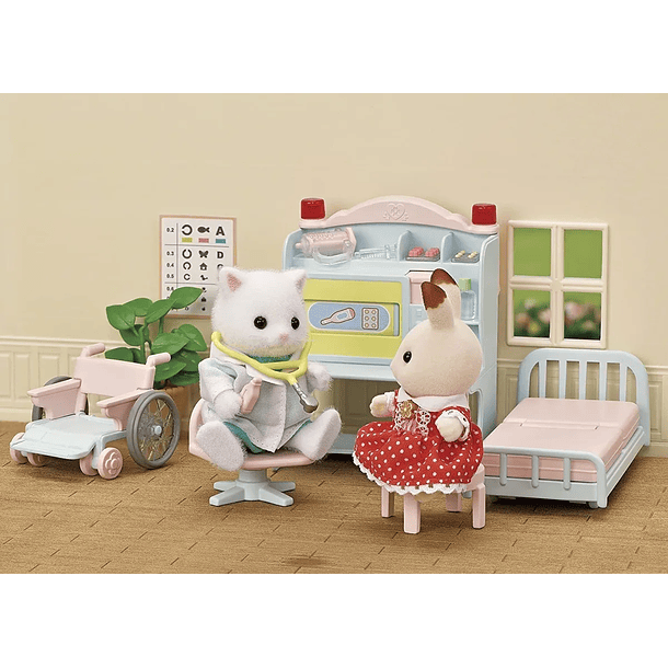 SET DOCTOR SYLVANIAN FAMILIES CON ACCESORIOS 3