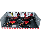 SET FERRARI FÓRMULA 1 BBURAGO ESCALA 1:43 (PACK 4 AUTOS) 2
