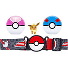 CONJUNTO DE CINTURÓN CLIP 'N' GO POKÉMON EEVEE 2