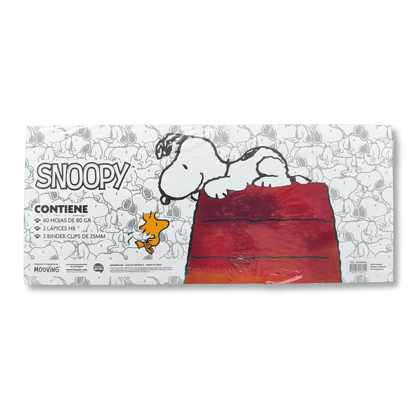 PLANNER SEMANAL SNOOPY CON ACCESORIOS MOOVING 3