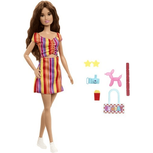 MUÑECA BARBIE DÍA DE FERIA CON ACCESORIOS 4