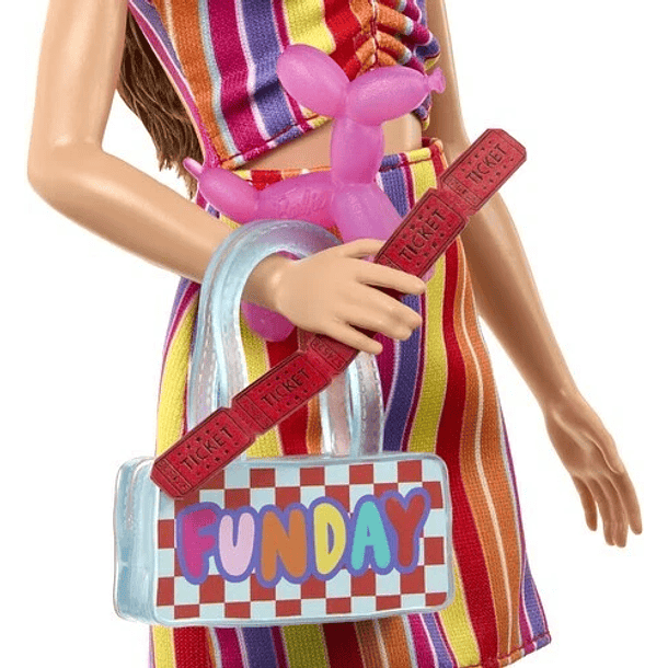 MUÑECA BARBIE DÍA DE FERIA CON ACCESORIOS 2