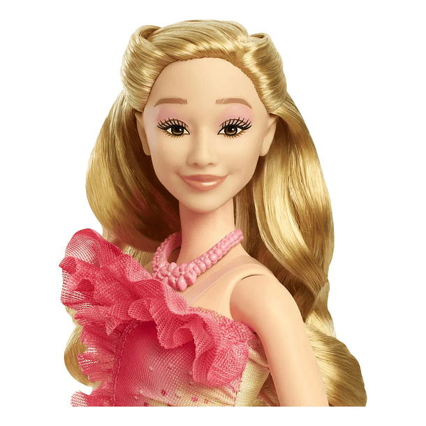 MUÑECA GLINDA WICKED ORIGINAL MATTEL VESTIDO ROSA 8