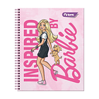 CUADERNO UNIVERSITARIO TORRE 7MM 100H BARBIE PACK X 10 3