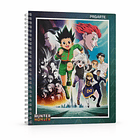 CUADERNO UNIVERSITARIO HUNTER X HUNTER 100H PACK 10 PROARTE 8