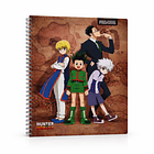CUADERNO UNIVERSITARIO HUNTER X HUNTER 100H PACK 10 PROARTE 9