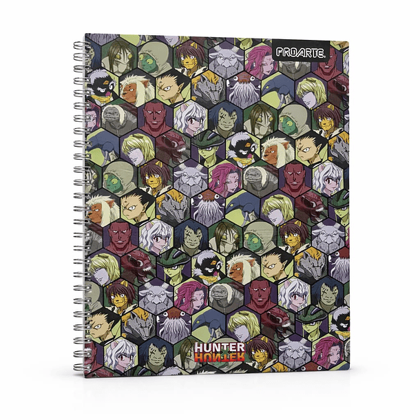 CUADERNO UNIVERSITARIO HUNTER X HUNTER 100H PACK 10 PROARTE 10