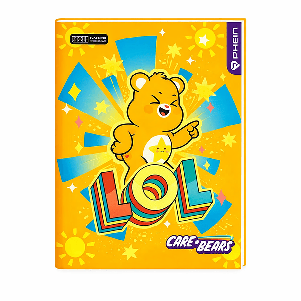 CUADERNO COLLEGE CARE BEARS 80 HOJAS 7 MM RHEIN 2