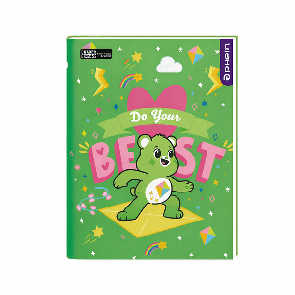CUADERNO COLLEGE CARE BEARS 80 HOJAS 7 MM RHEIN 3
