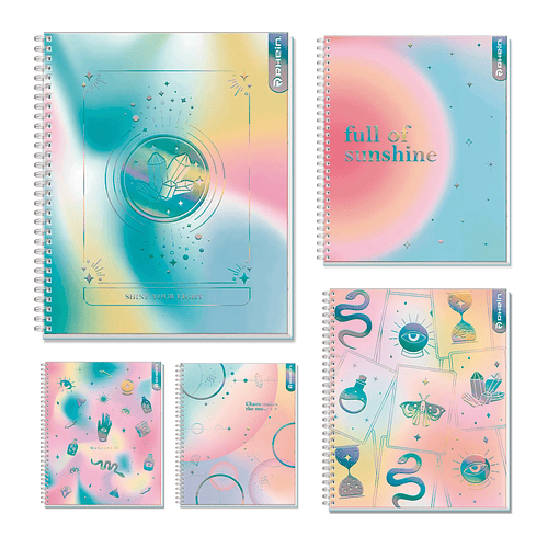 CUADERNO UNIVERSITARIO 7MM 100H AURA RHEIN