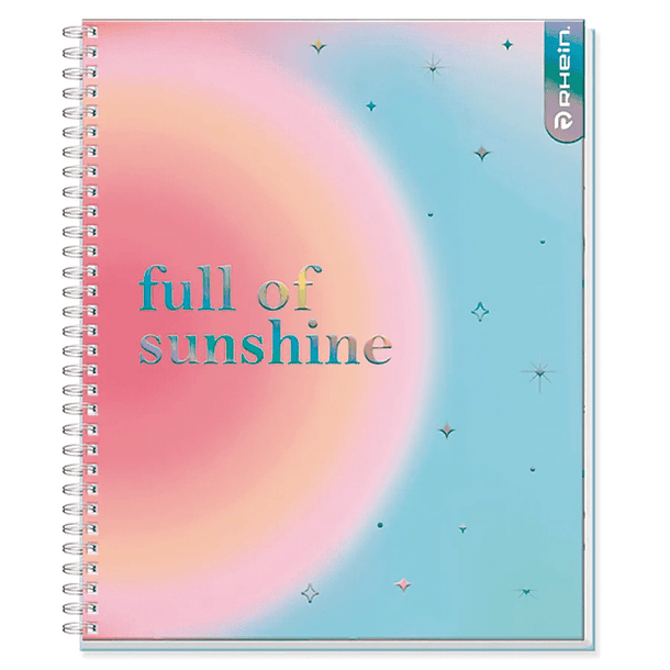 CUADERNO UNIVERSITARIO 7MM 100H AURA RHEIN 3