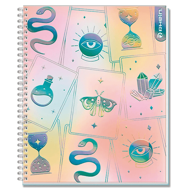 CUADERNO UNIVERSITARIO 7MM 100H AURA RHEIN 6