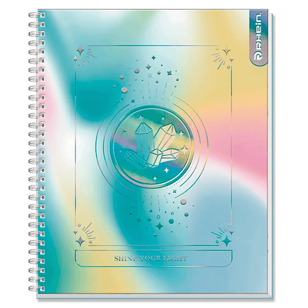 CUADERNO UNIVERSITARIO 7MM 100H AURA RHEIN 7