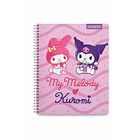 CUADERNO UNIVERSITARIO PROARTE MY MELODY Y KUROMI 100H 7MM 7