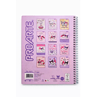 CUADERNO UNIVERSITARIO PROARTE MY MELODY Y KUROMI 100H 7MM 13