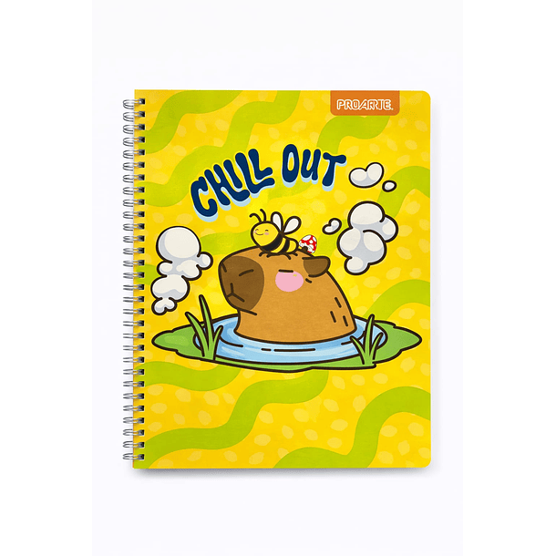 CUADERNO UNIVERSITARIO PROARTE CAPIBARA 100H 7MM 7