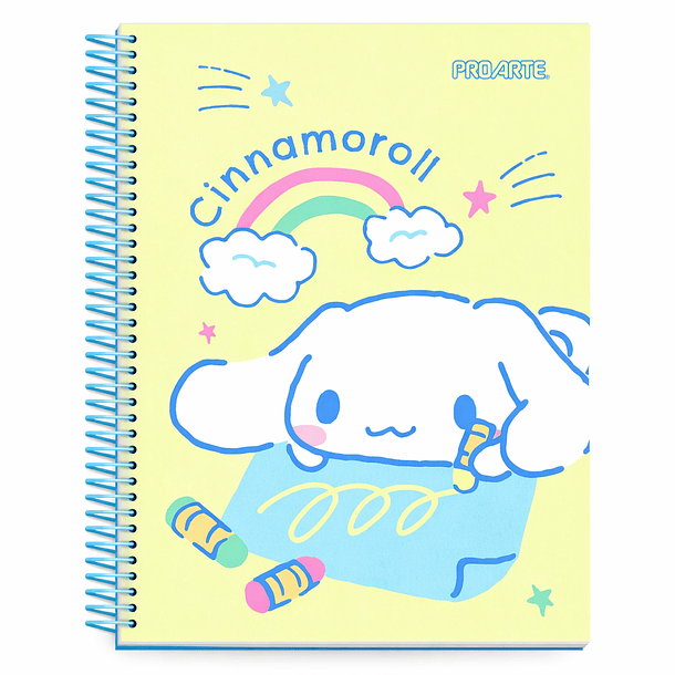 CUADERNO CARTA TRIPLE 150H 7MM CINNAMOROLL 3