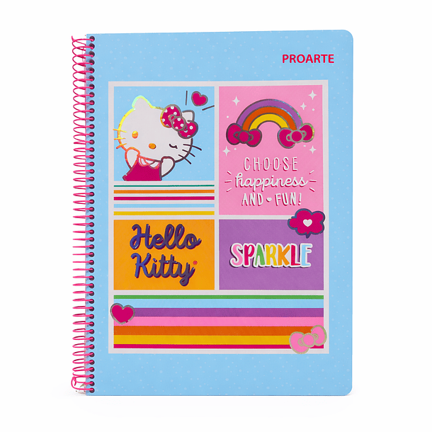 CUADERNO PREMIUM HELLO KITTY CARTA 120H 7MM  2
