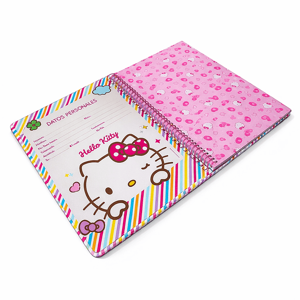 CUADERNO PREMIUM HELLO KITTY CARTA 120H 7MM  6