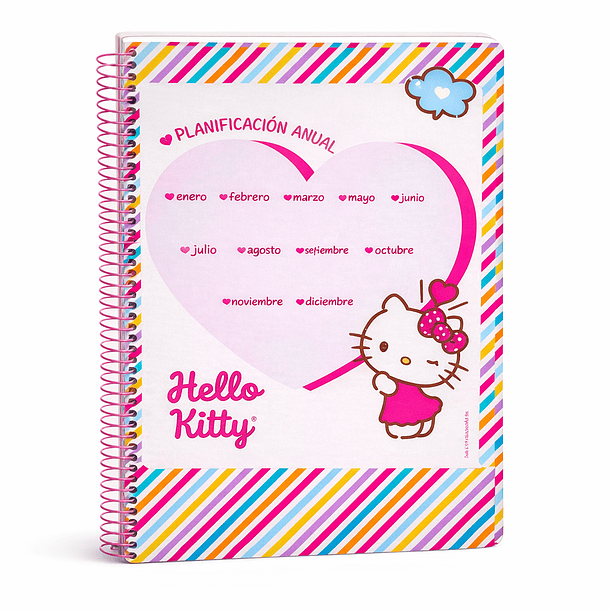 CUADERNO PREMIUM HELLO KITTY CARTA 120H 7MM  5