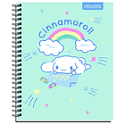 CUADERNO UNIVERSITARIO PROARTE CINNAMOROLL GLITTER 7MM 100H 5