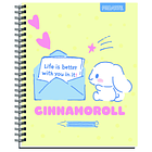 CUADERNO UNIVERSITARIO PROARTE CINNAMOROLL GLITTER 7MM 100H 9